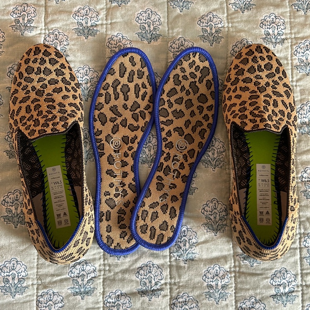 Rothy’s loafers- leopard